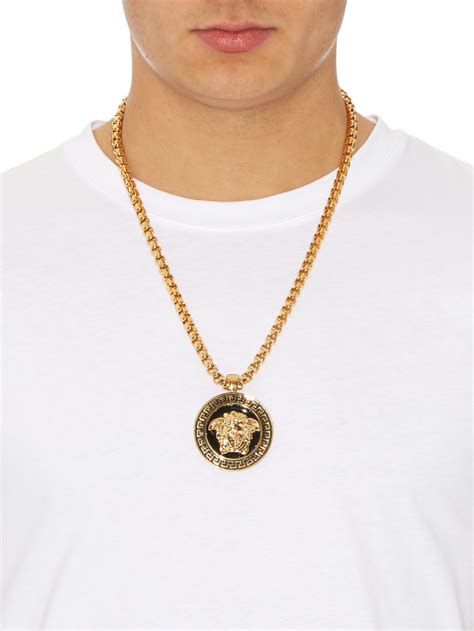 versace jewellery necklace|versace necklace for men.